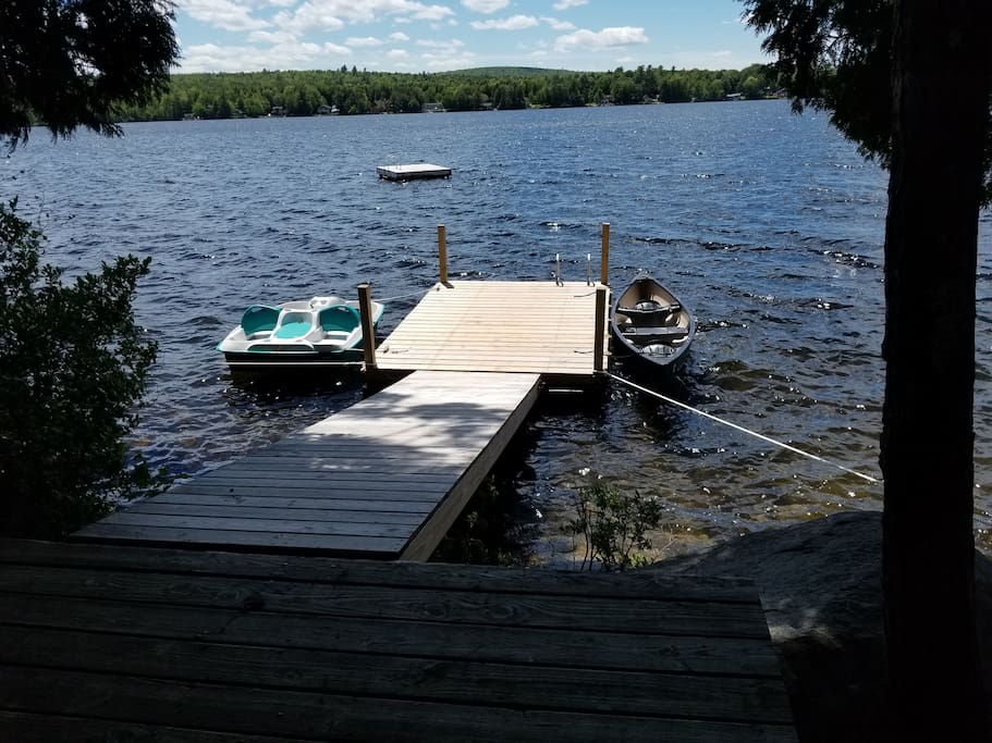 Upper Cold Stream Pond Retreat Cottages for Rent in Lincoln, Maine