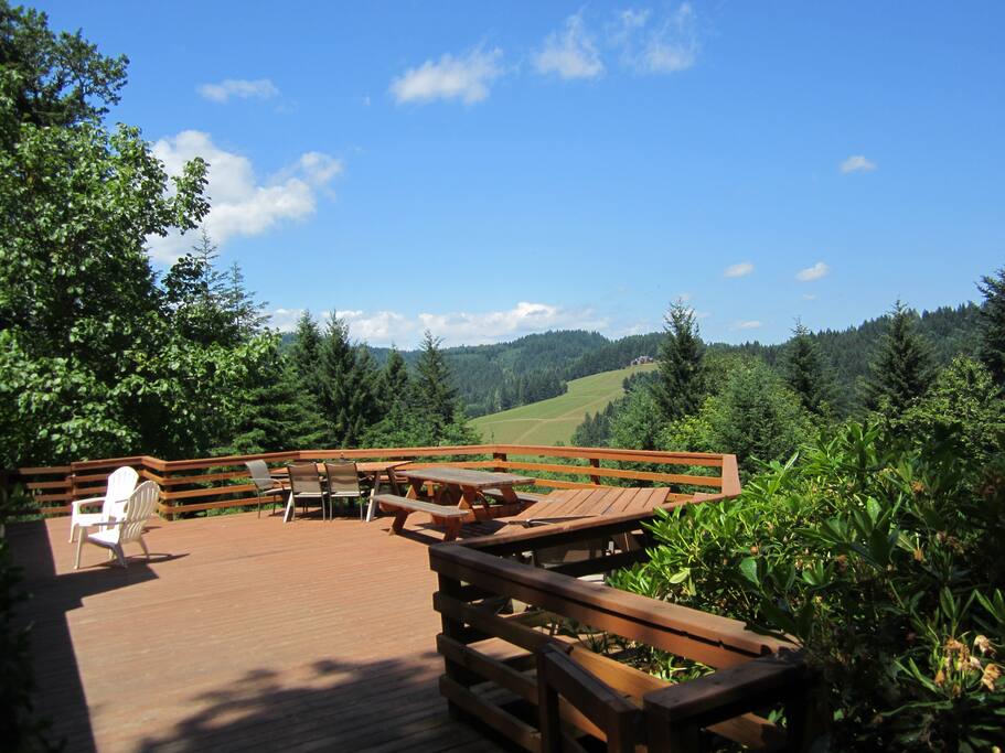 view from deck