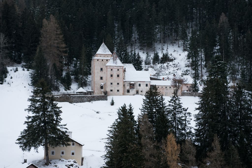 View of house and castle