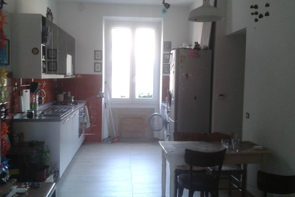 Cucina e zona comune