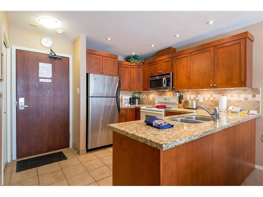 Large fully equipped Kitchen
