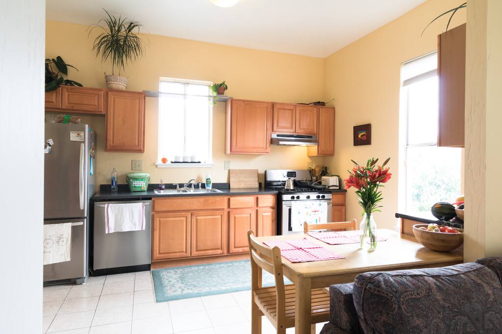 Bright kitchen