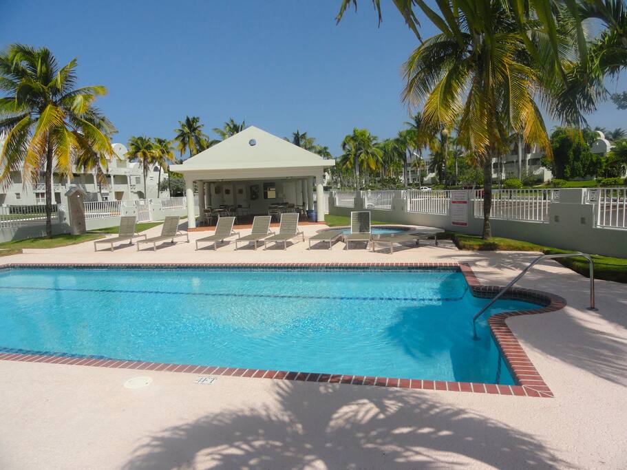 Community pool, playground and basketball court available for your use.