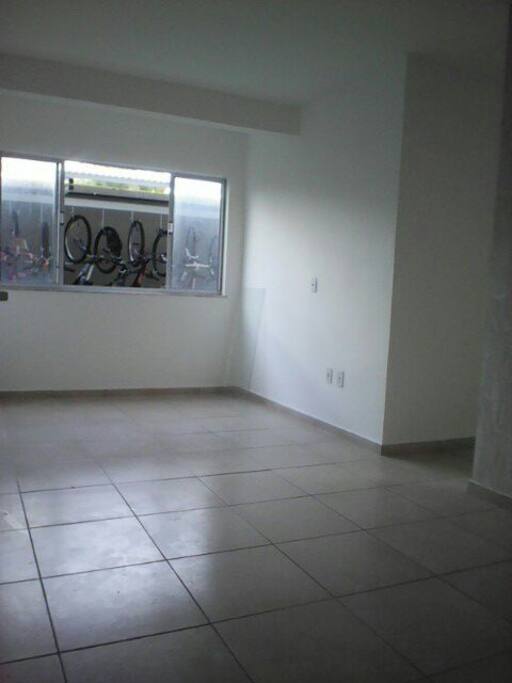 área da sala do apartamento