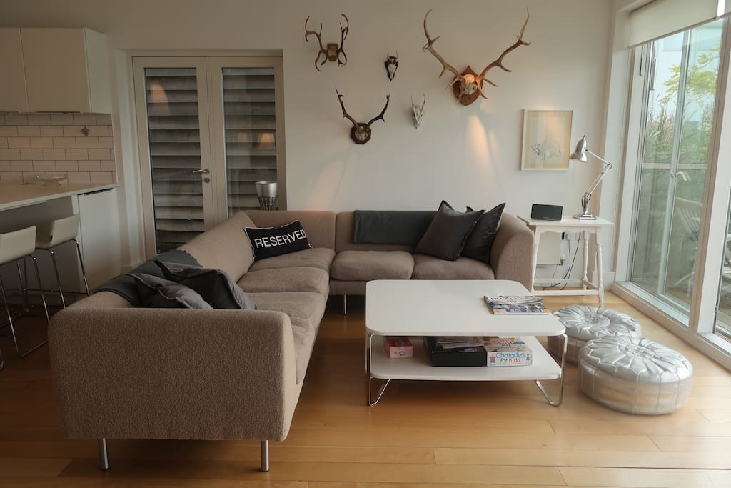Stylish Cotswold interior, perfect for lounging