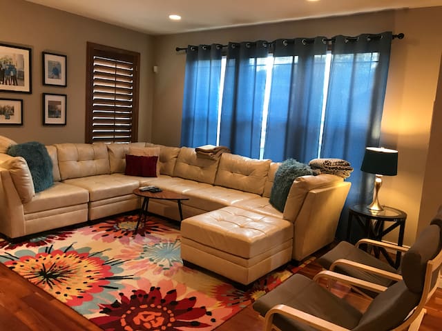 Spacious 4 bedroom house great for families.