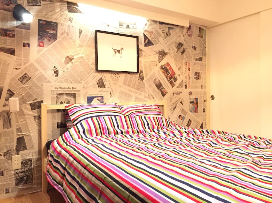 3BR + 1 living room with free portable MAX 7guests in 3 min walk away from Higashi Shinjuku station on FUKUTOSHIN Line