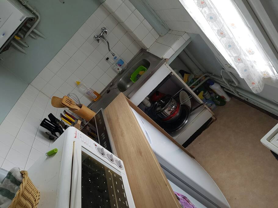 Cuisine fonctionnelle toute équipée