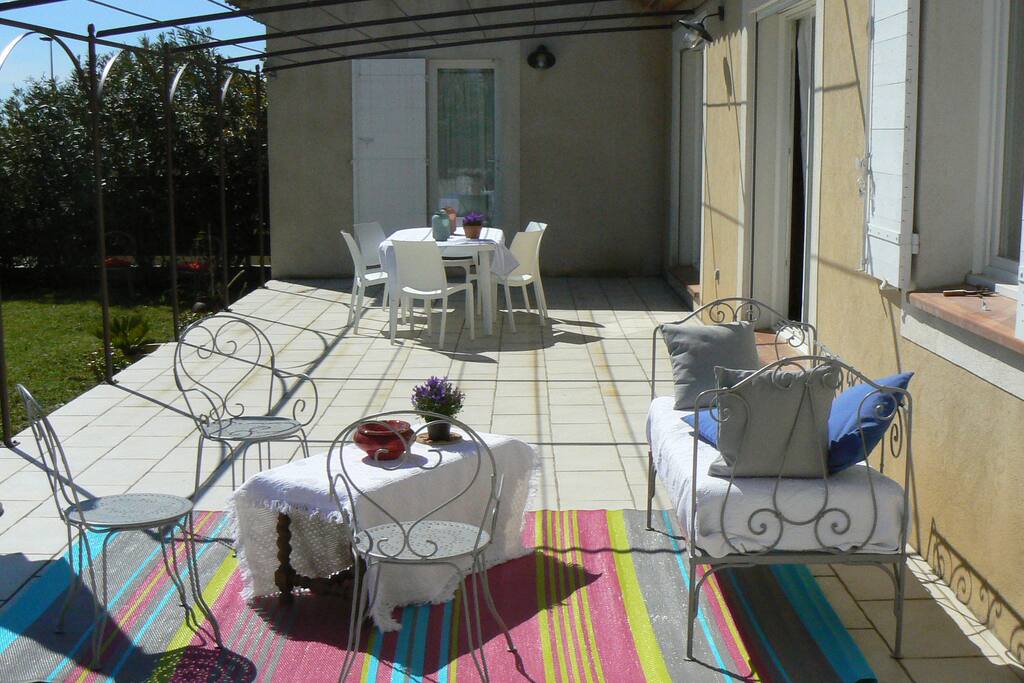 la terrasse plein sud