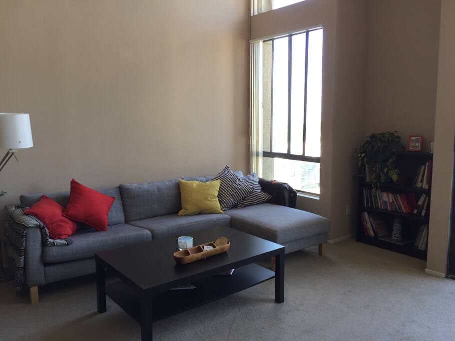 The living room