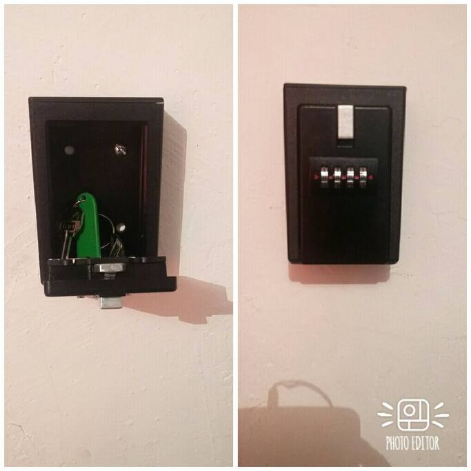 Entrada/check in 24/7, las llaves se encuentran en una caja de seguridad con clave.