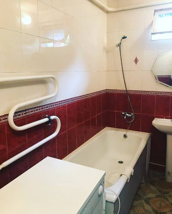 The bathroom