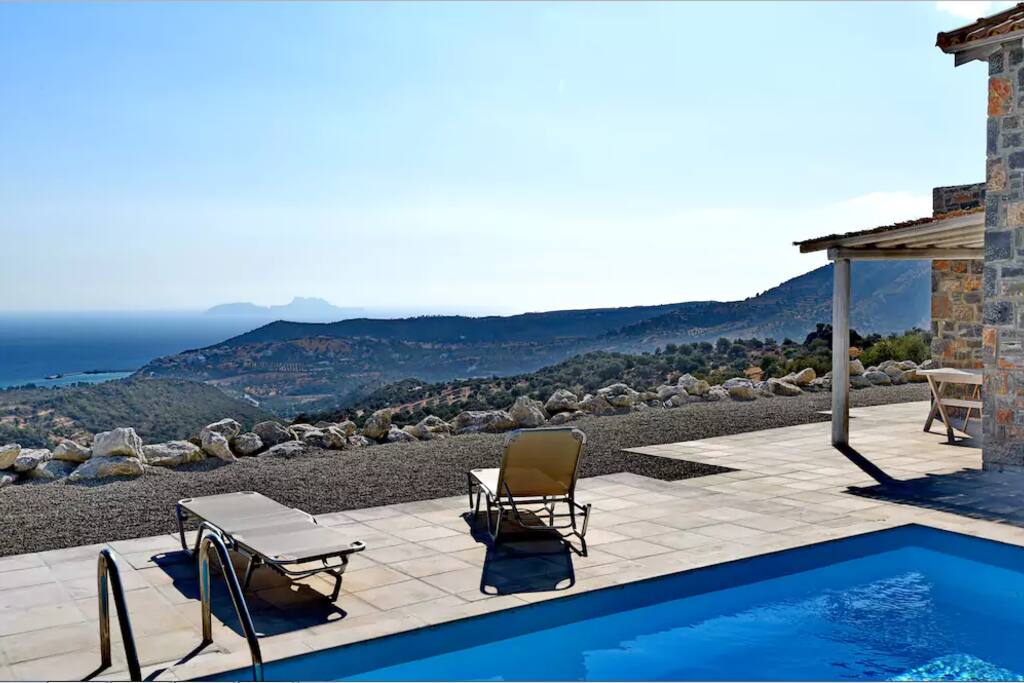 View from the swimming pool