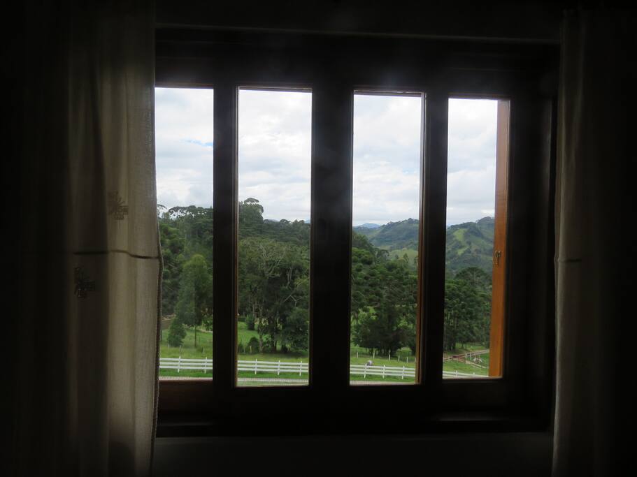 Vista a partir da sala