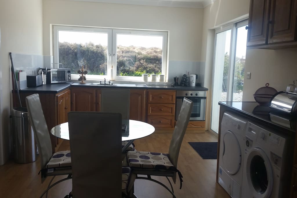 Diner and kitchen