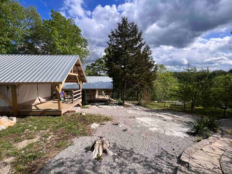 Entire glamp-ground rental for events!