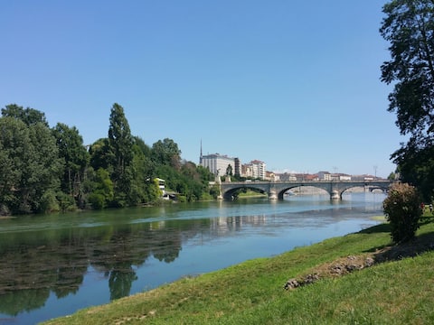 Mansarda in villa in Borgo Po