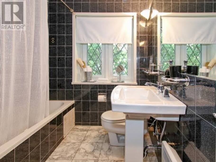 The bathroom