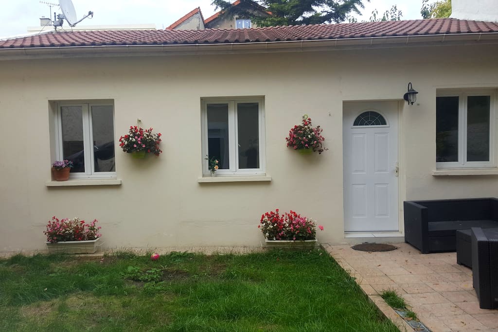 vue jardin