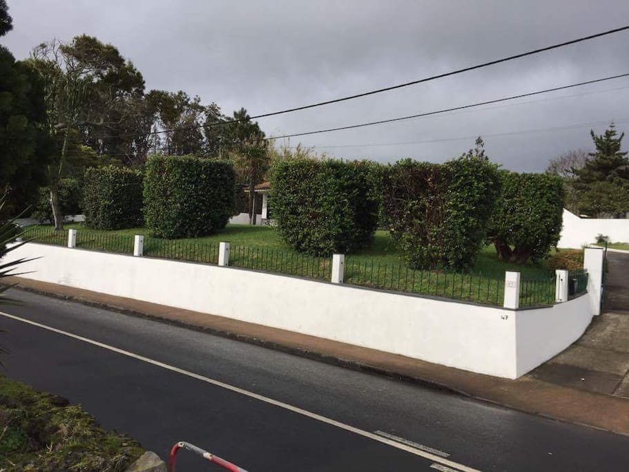 1.5 Acres of private landscaped property.