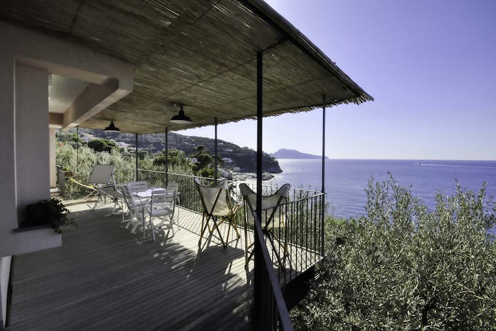 Casa Leyla Umgeben Von Meer - Sorrent