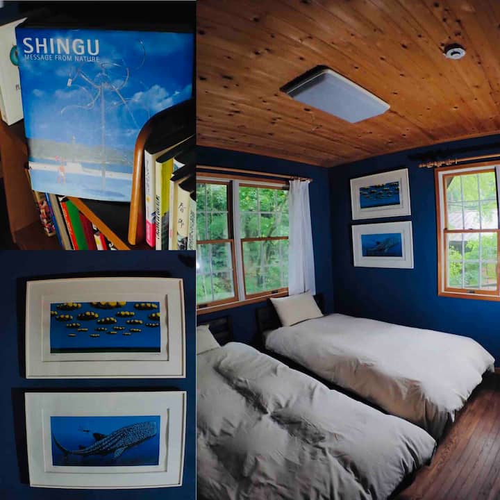 Oslikala sam sobu 4 kako bih oslikala Shinguove slike 
# wind caravan
# svježe obojeno
Sljedeća je soba 3!