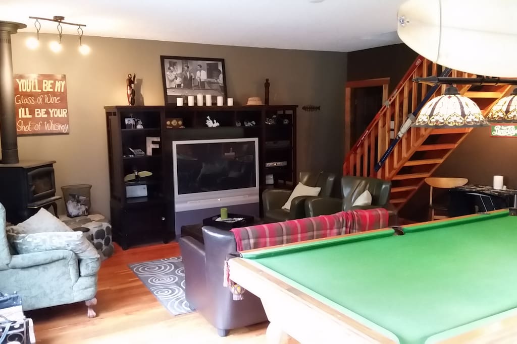 Fireplace & TV