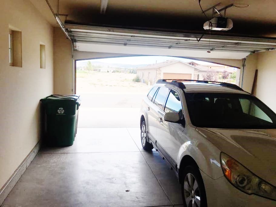 2-car garage.