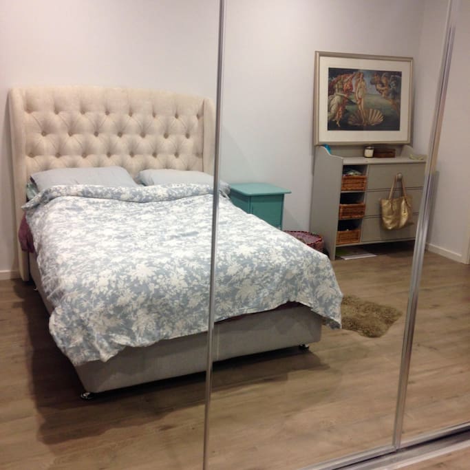 Master bedroom with robe space