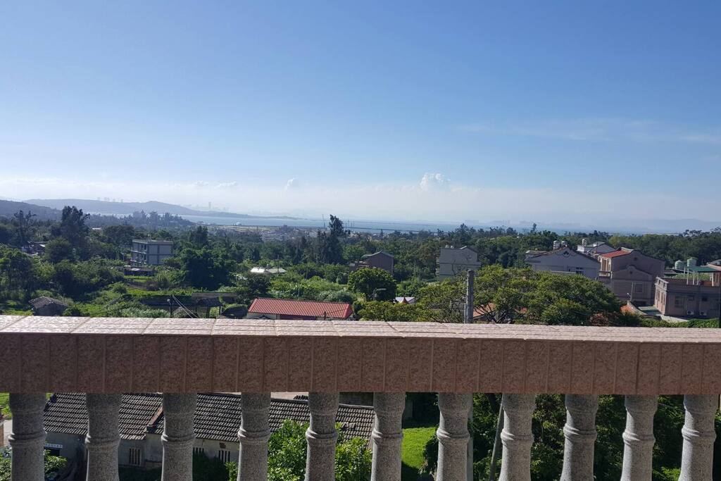海景房私人陽台看廈門景色