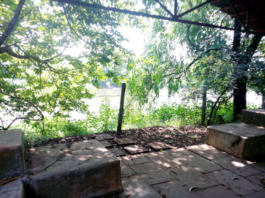 Gazebo on the river