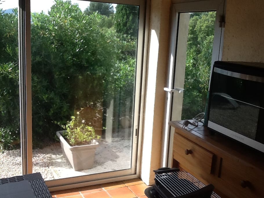 Acces au jardin