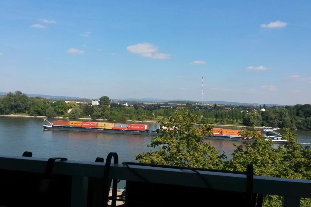 View from the balcony