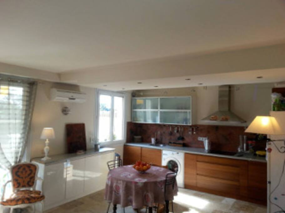 Salon / cuisine