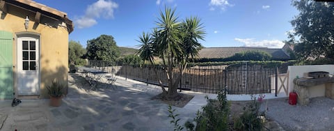 Occitan house with pool and garden