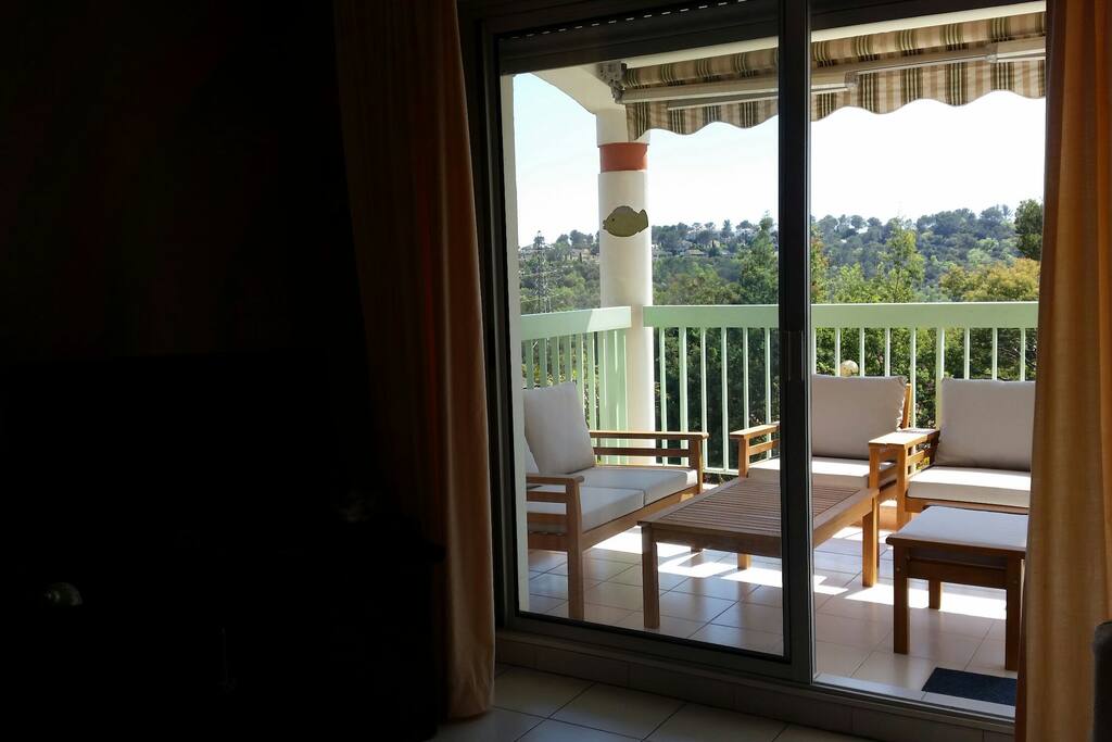 soggiorno con terrazzo