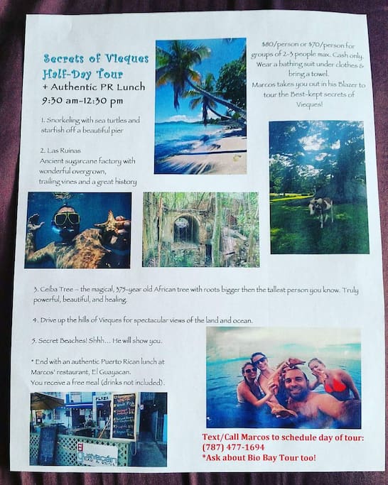 Tours by Your Host!