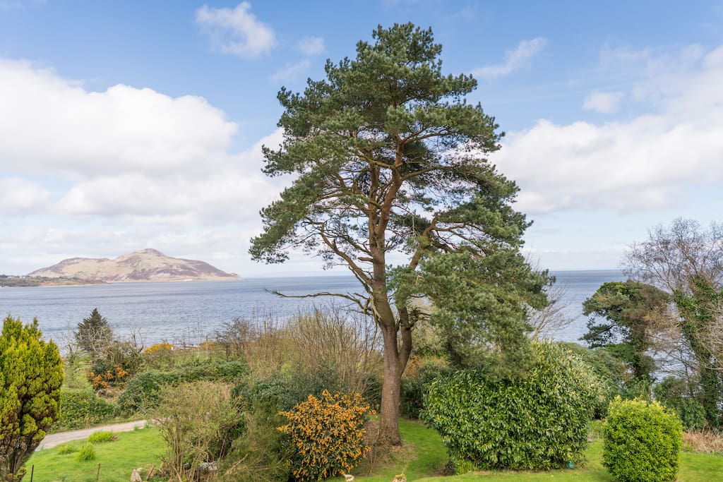 View to the Holy Isle