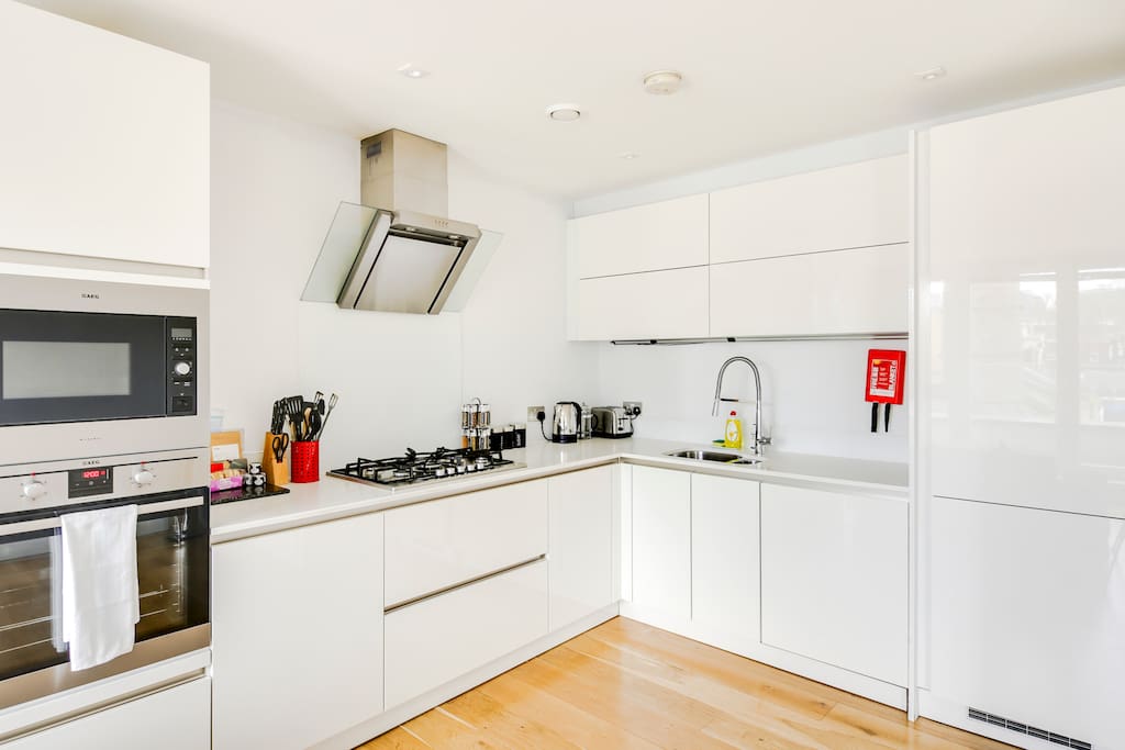 Modern kitchen with everything you could need