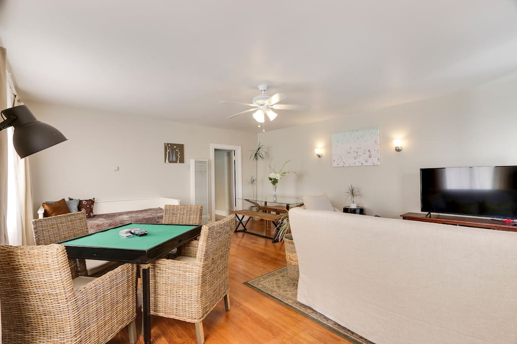 Spacious area to accommodate your group