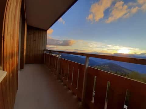 Charming apartment with a view.