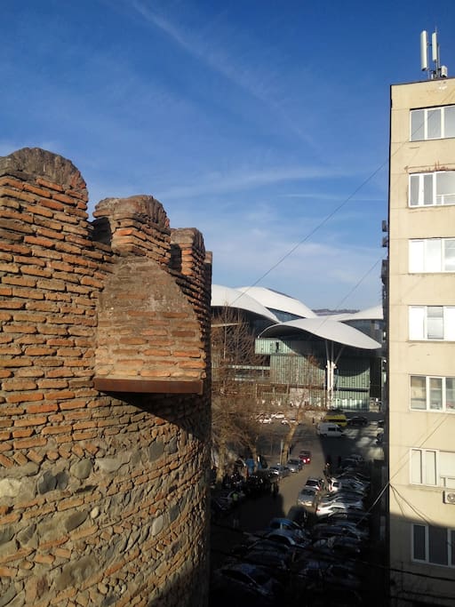 Tower of XIX century
and Pablic Centre - views from the window