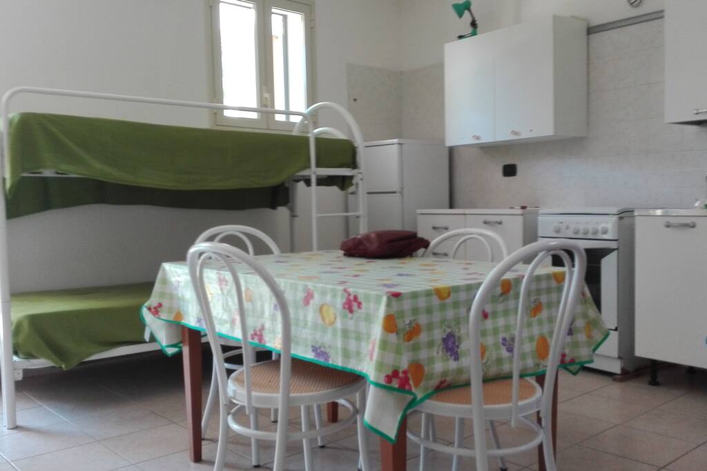 monolocale letto a castello