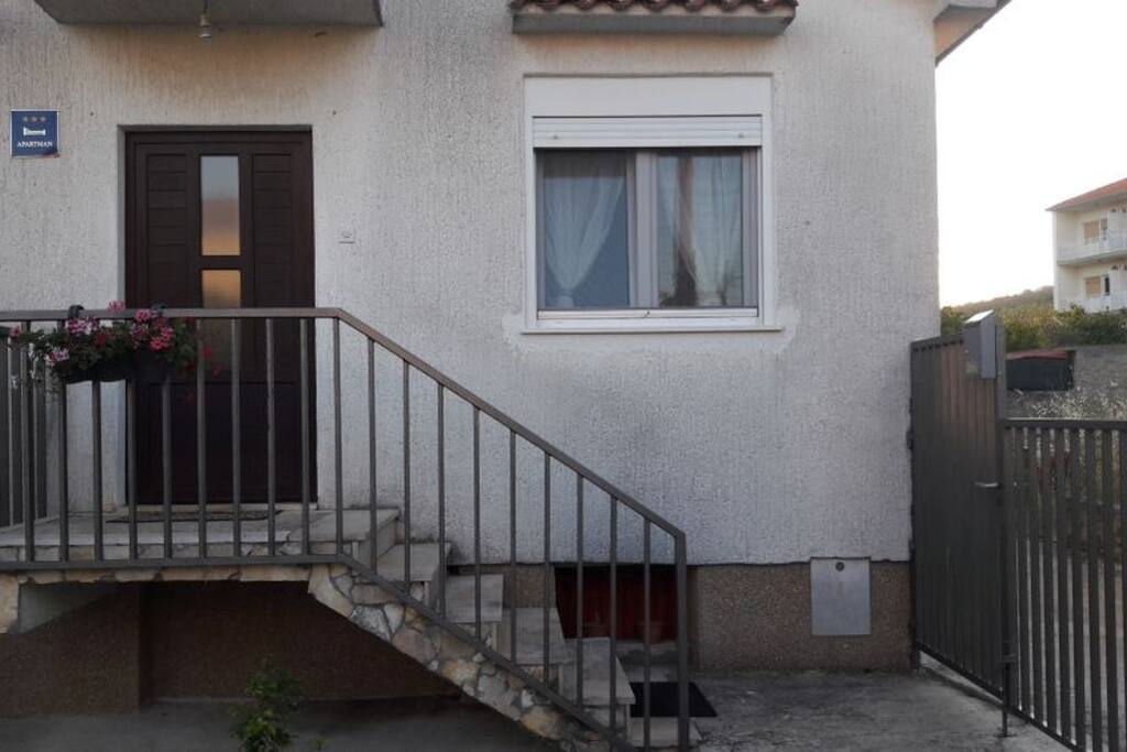 Vchod do apartmánu