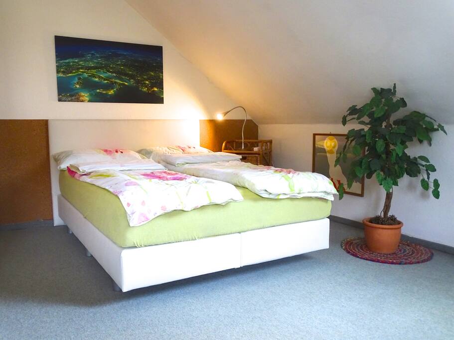 Sehr bequemes Boxspringbett