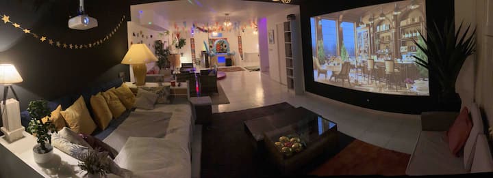 غرفة المعيشة