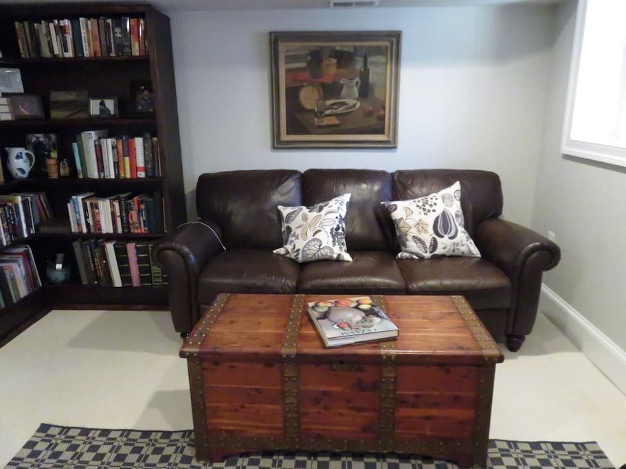 Comfortable sitting room