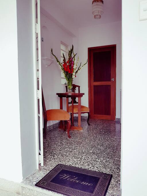 Sala privada huéspedes.