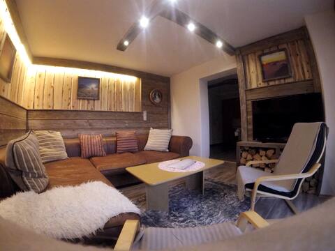 Zugspitze apartment with 2 separate showers and toilet