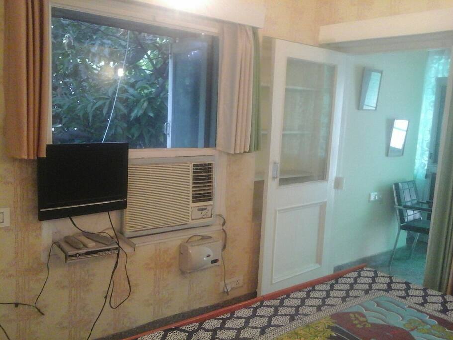 Air-conditioned room with TV and a lovely view